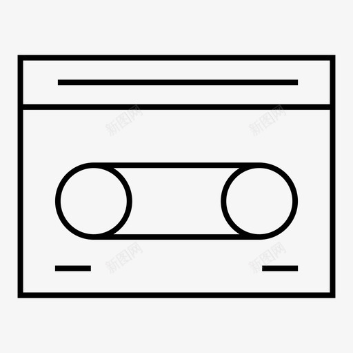 盒式磁带hipstersvg_新图网 https://ixintu.com 盒式 磁带