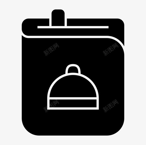食谱书烹饪书菜单svg_新图网 https://ixintu.com 食谱 烹饪 菜单