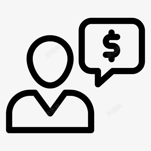 个人理财收入投资svg_新图网 https://ixintu.com 个人理财 投资 收入 谈话