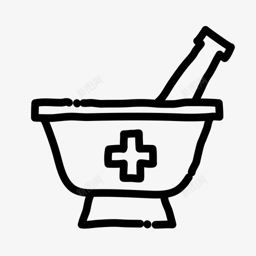采购产品杵和臼杵和臼药店svg_新图网 https://ixintu.com 采购 产品 臼杵 药店 手绘 药物 药房 制药