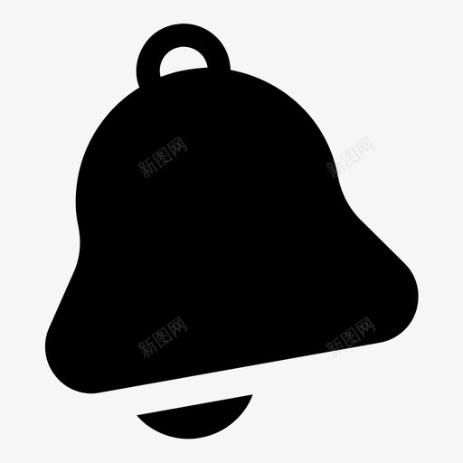 贝尔facebookfbsvg_新图网 https://ixintu.com 贝尔 通知 图标