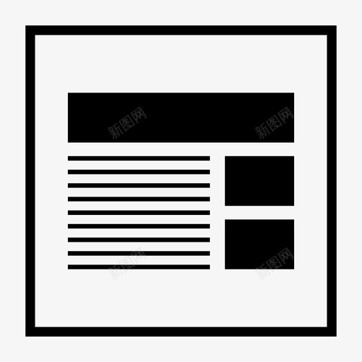 网站线框设计实体模型svg_新图网 https://ixintu.com 网站 线框 设计 实体 模型 用户 体验 验线 流线