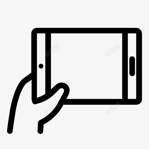 手持智能手机手机平板电脑svg_新图网 https://ixintu.com 手机 手持 智能 平板电脑