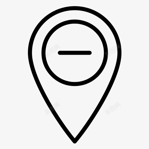 别针地址位置svg_新图网 https://ixintu.com 别针 地址 位置 地图 记号