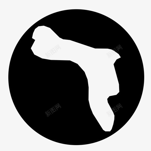 博内尔加勒比海国家svg_新图网 https://ixintu.com 加勒比海 世界 内尔 国家地理 图标