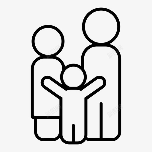 家庭家庭成员计划生育svg_新图网 https://ixintu.com 家庭 成员 计划生育 团体 幸福 养育