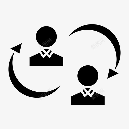 员工变动员工流动团队管理svg_新图网 https://ixintu.com 员工 变动 流动 团队 管理 社会关系