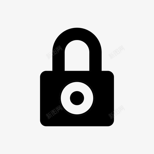 锁定保护安全svg_新图网 https://ixintu.com 保护 安全 锁定 安全标准 图示 图标
