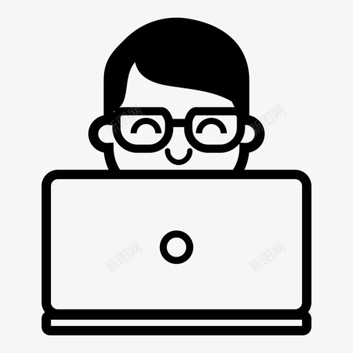 笔记本电脑用户商业教育svg_新图网 https://ixintu.com 商业 学生工作 教育 用户 电脑 社会实践活动 笔记本