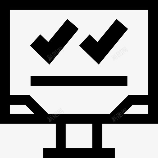 复选标记计算机显示器信息图形svg_新图网 https://ixintu.com 复选 标记 信息 图形 计算机 显示器 粗体