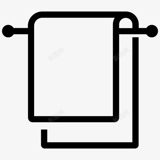 毛巾浴巾浴室毛巾svg_新图网 https://ixintu.com 毛巾 浴室 毛巾架 浴巾 手巾 用品