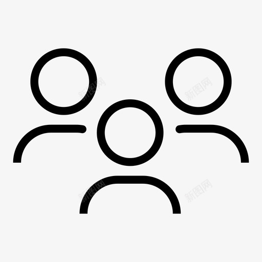 人群社区服务svg_新图网 https://ixintu.com 人群 社区 服务