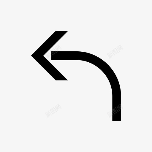 撤消逆时针向左svg_新图网 https://ixintu.com 旋转 撤消 逆时针 左上 一步 基本 粗体 常规
