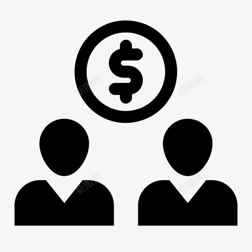 团队财务收益收入svg_新图网 https://ixintu.com 团队 财务 收益 收入 利润 业务