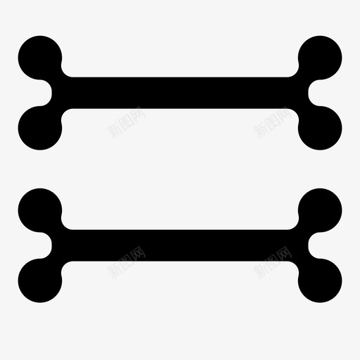 骨头十字架危险svg_新图网 https://ixintu.com 海盗 骨头 十字架 危险