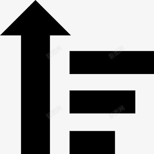 升序箭头筛选器svg_新图网 https://ixintu.com 升序 箭头 筛选 向上 文档