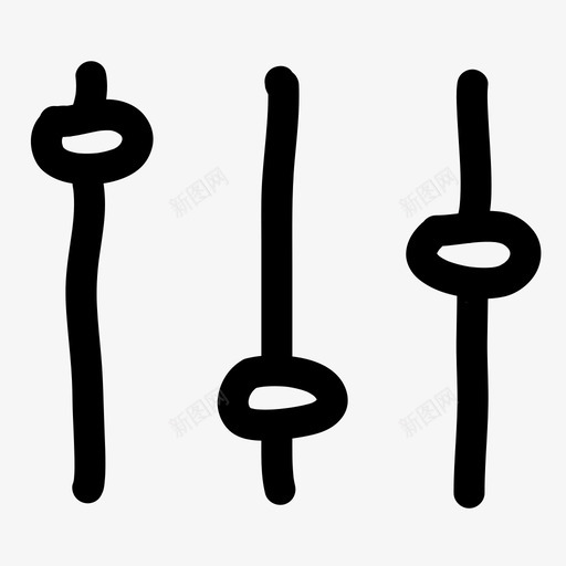 均衡器调整过滤svg_新图网 https://ixintu.com 均衡器 调整 过滤 设置 排序 手绘