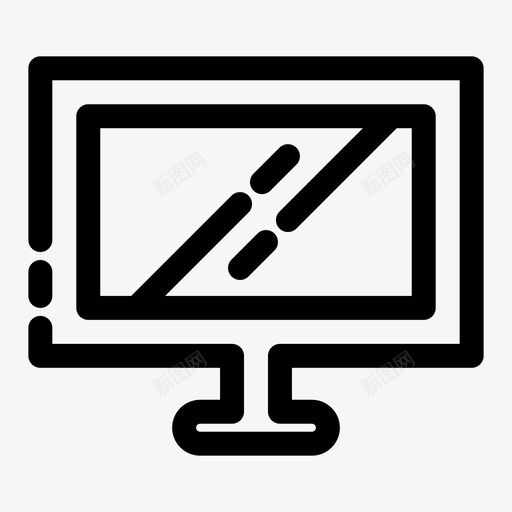 电脑显示器学校svg_新图网 https://ixintu.com 电脑 显示器 学校 屏幕 技术学校 图标