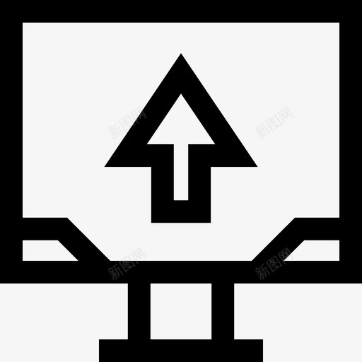 箭头计算机显示器信息图形svg_新图网 https://ixintu.com 信息 图形 箭头 计算机 显示器 网络 粗体