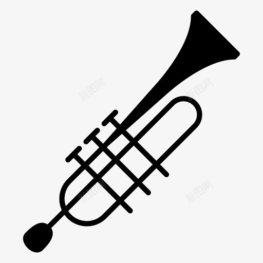 小跑音乐管弦乐队svg_新图网 https://ixintu.com 小跑 音乐 管弦乐队 歌曲 木管乐器 大师 收藏