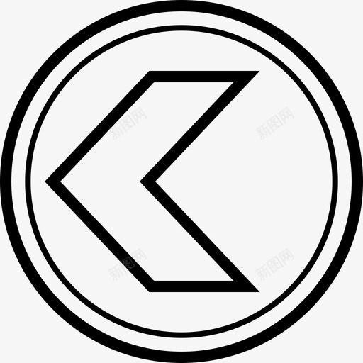 向左箭头箭头4s3svg_新图网 https://ixintu.com 箭头 向左