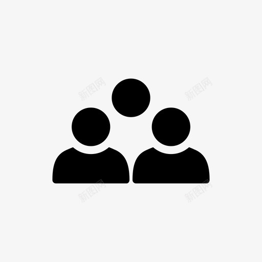 组个人配置文件个人svg_新图网 https://ixintu.com 用户 个人 配置文件 帐户 标准 标准图 图标