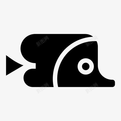 热带鱼鱼类渔业svg_新图网 https://ixintu.com 热带鱼 海洋生物 鱼类 渔业 热带