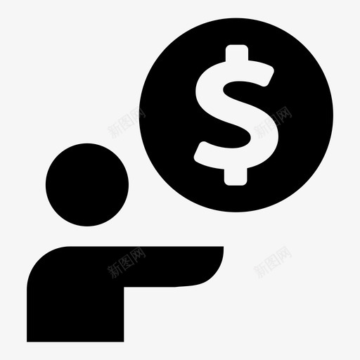 投资公司美元svg_新图网 https://ixintu.com 投资 投资公司 美元 货币 利润