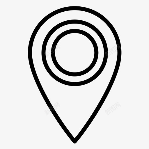别针地址位置svg_新图网 https://ixintu.com 别针 地址 位置 地图 记号
