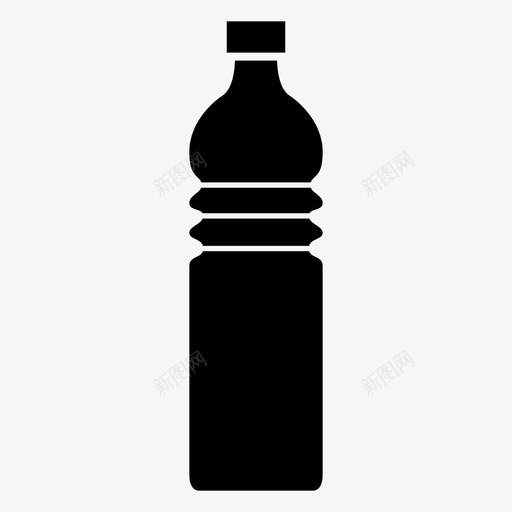 瓶子矿泉水瓶雕文svg_新图网 https://ixintu.com 瓶子 矿泉水瓶 雕文