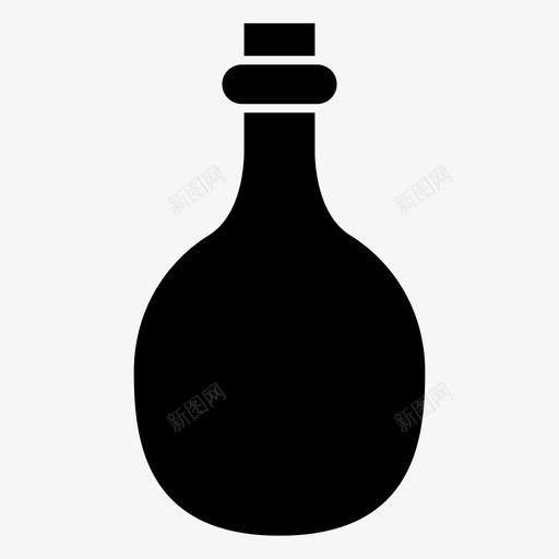 瓶香水瓶雕文svg_新图网 https://ixintu.com 香水瓶 雕文