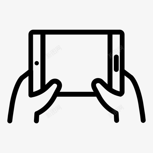 手持智能手机手机平板电脑svg_新图网 https://ixintu.com 手机 手持 智能 平板电脑