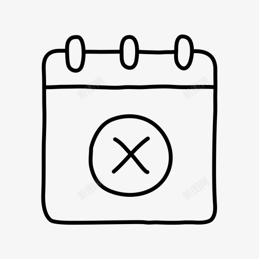 取消记事本删除笔记本svg_新图网 https://ixintu.com 记事本 取消 删除 笔记本 笔记