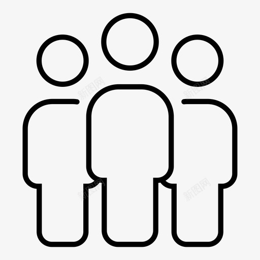 人民团体社区领导svg_新图网 https://ixintu.com 人民团体 社区 领导 服务