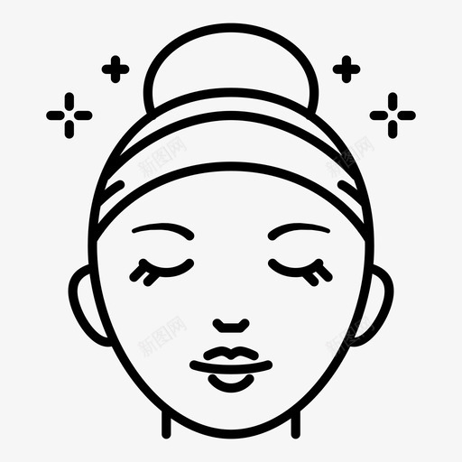美容面部面部化妆品svg_新图网 https://ixintu.com 美容 面部 化妆品 产品 皮肤护理 化妆