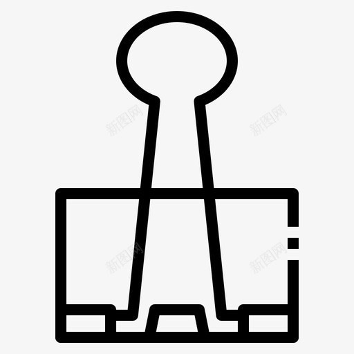 活页夹附件办公室svg_新图网 https://ixintu.com 活页 附件 办公室 文具
