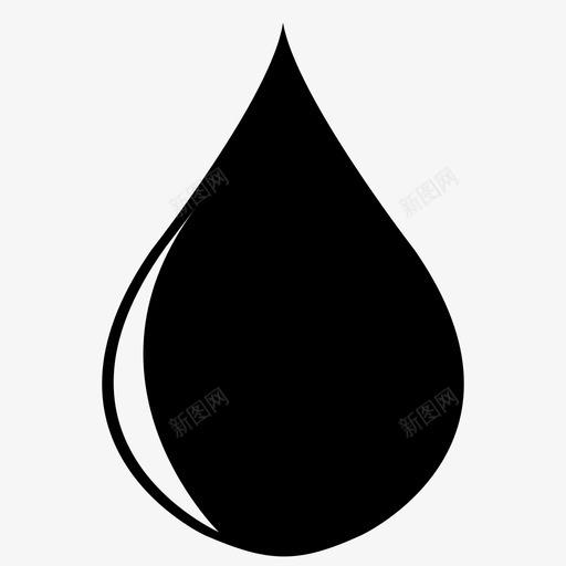 水滴元素svg_新图网 https://ixintu.com 元素 水滴 滴滴 雨湿 图标 损坏