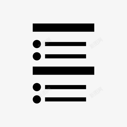 项目符号列表窗体internetsvg_新图网 https://ixintu.com 项目 符号 列表 窗体