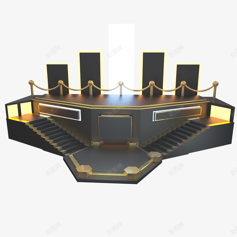 三维立体C4D3D装饰png免抠素材_新图网 https://ixintu.com 三维 立体 装饰
