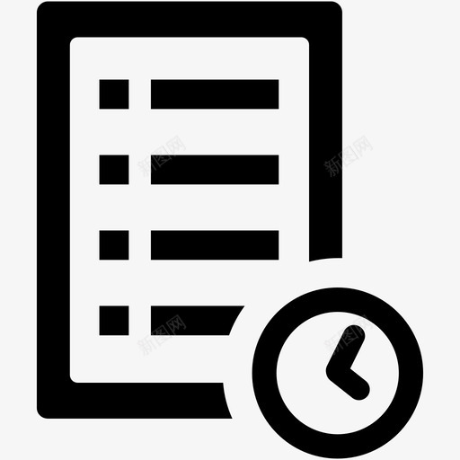 议程会议会议记录svg_新图网 https://ixintu.com 会议 日程安排 议程 记录 组织