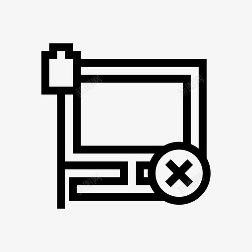 以太网连接断开计算机互联网svg_新图网 https://ixintu.com 以太网 连接 断开 计算机 互联网 网络