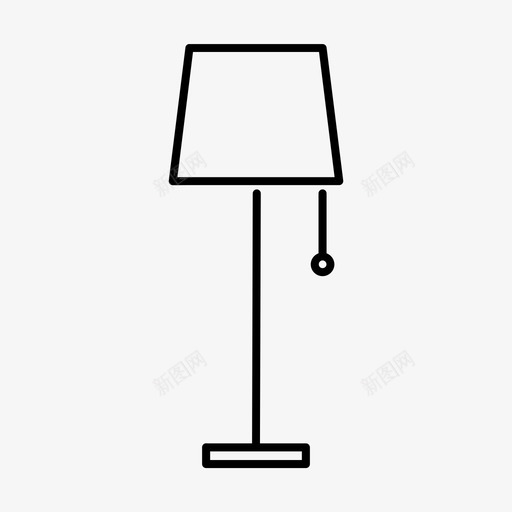 灯电子设备家用svg_新图网 https://ixintu.com 家用 电子设备 室内