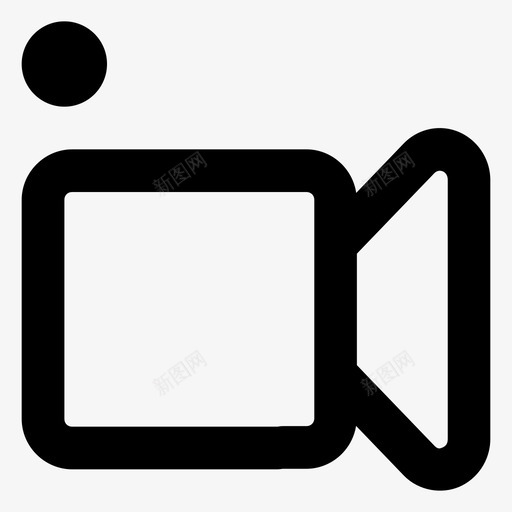 录制视频广播摄像机svg_新图网 https://ixintu.com 录制 视频 视频广播 摄像机 文档 网站 用户界面