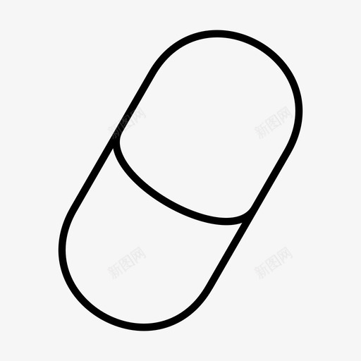 胶囊健康医院svg_新图网 https://ixintu.com 胶囊 健康 医院 医疗 药品