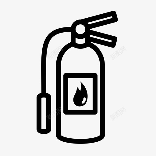 灭火器消防队消防svg_新图网 https://ixintu.com 灭火器 消防队 消防 消防员 医院