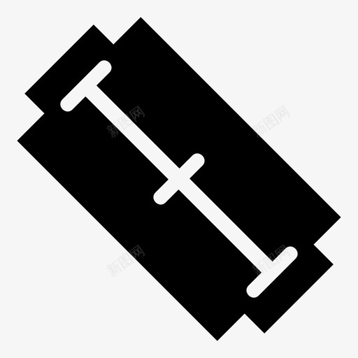 刀片理发店剪发svg_新图网 https://ixintu.com 刀片 理发店 剪发 理发 剃刀