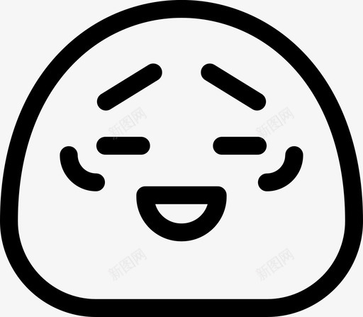 表情符号冷困svg_新图网 https://ixintu.com 表情 符号 冷困