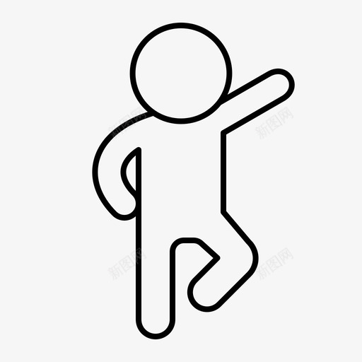 人点步svg_新图网 https://ixintu.com 人点步