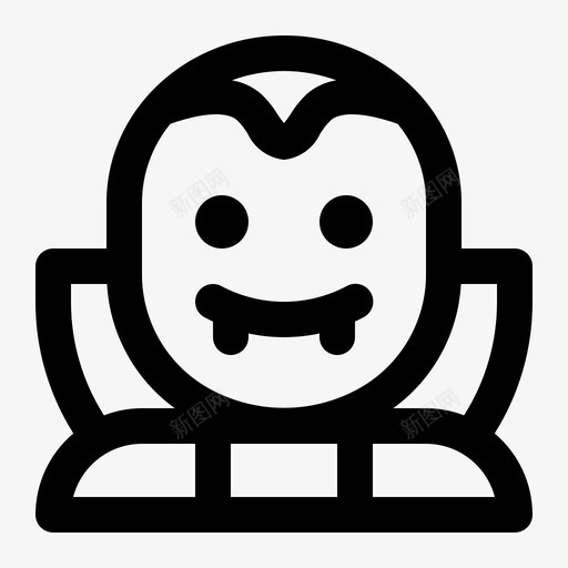 吸血鬼万圣节万圣节2svg_新图网 https://ixintu.com 吸血鬼 万圣节