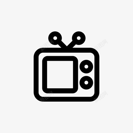tvui用户界面概述2svg_新图网 https://ixintu.com 用户界面 概述